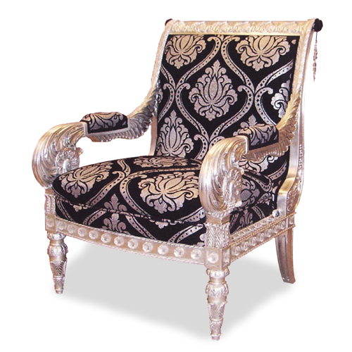 Italian Neoclassical armchair . Mod. Kathleeen MGC Mariani