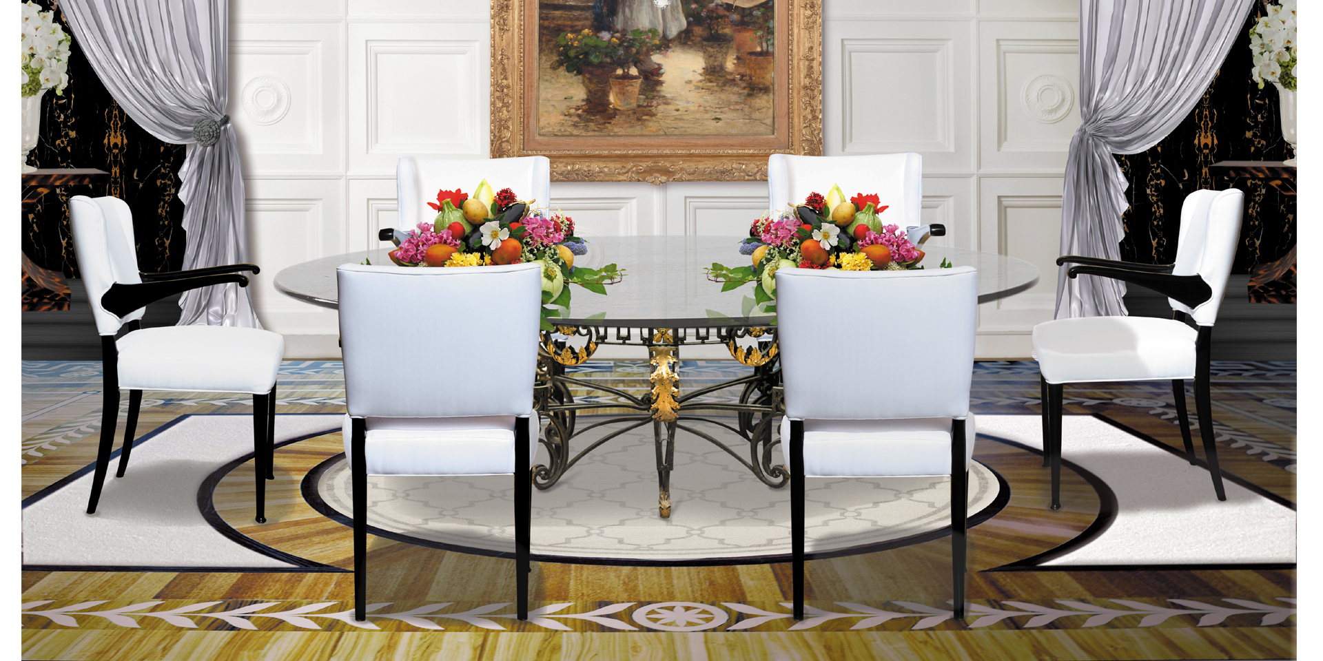 Luxury design dining room