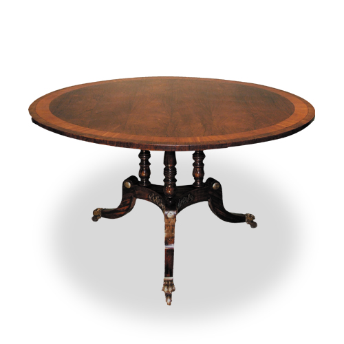 Classical round table - Tavolo rotondo in stile classico